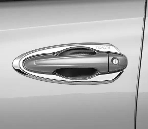 Bộ ốp tay cửa mạ Chrome