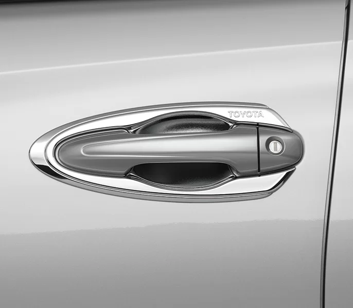 Bộ ốp tay cửa mạ Chrome